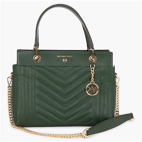 forest green michael kors purse|michael kors purses green.